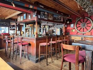 Brass bell captains bar