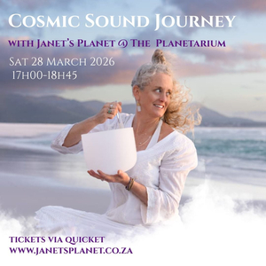 Cosmic Sound Journey With Janet's Planet At The Iziko Planetarium- A Relaxing Evening Of Stillness & Sound