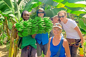 From Praia: Banana Plantation Tour and Cuscuz Workshop