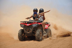São Vicente: Quad tour in Mindelo - 4 uur adrenaline