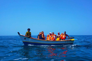 Tarrafal Bay Boat Trip and Beach Day