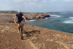 Tarrafal: Mountainbike-Ausflug mit traditionellem Essen