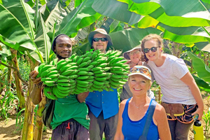 Fra Praia: Udflugt til bananplantage og Cuscuz-workshop