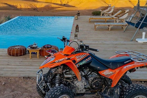 Agafay Sunset Adventure: Quad, Camel, Dinner & Show