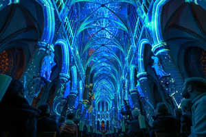 Bayonne Cathedral: Immersive Sound and Light Show – LUMINISCENCE