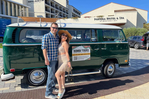 Carmel Valley Village: Wine Tasting Tours in a 1970 VW bus.