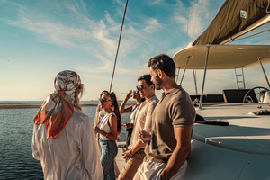 Catamarano Lucile 2 | Esperienza al tramonto a Le Barcares