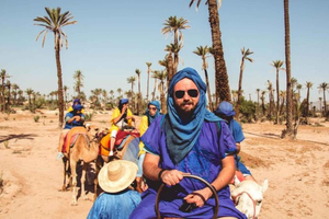 From Casablanca: Private Marrakech Day Trip with Camel Ride
