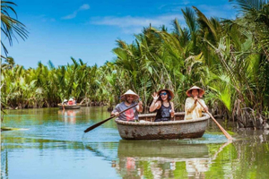 From Da Nang or Hoi An: Cam Thanh Basket Boat& Cooking Class