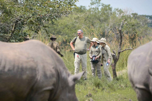 From Kampala: Ziwa Rhino Trekking and Canoe Ride 1-Day Trip
