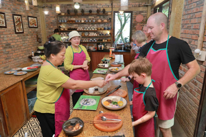 Hue: Perfume River Cruise and Riverside Cooking Class