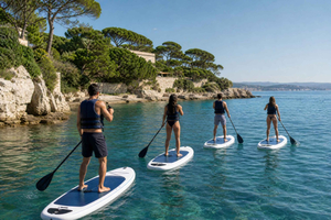 Juan-les-Pins: noleggio di tavole per SUP premium in carbonio