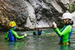 Lac de Garde : Canyoning en famille