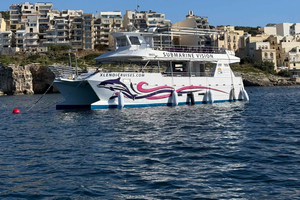Malta: Catamaran Half-Day Cruise to Comino, Gozo & Sea Caves