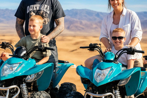 Marrakech : désert d'Agafay, balade à dos de chameau, quads et VTT, dîner-spectacle