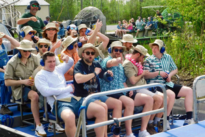 New Orleans: tour della palude in idroscivolante per 16 passeggeri