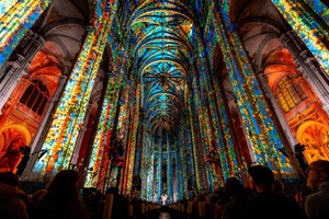 Reims Basilica: Immersive Sound and Light Show - LUMINISCENCE