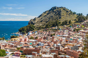 Vanuit La Paz: Dagtocht Titicaca, Copacabana en Isla del Sol