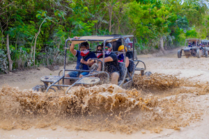 Punta Cana Buggy & ATV Tour: Jaskinia, plaża Macao, bezpłatny odbiór