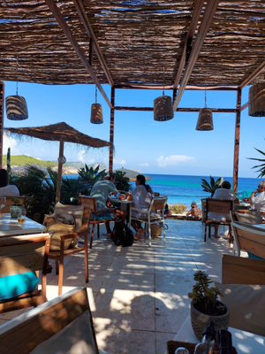 Restaurant Atzaró Beach Cala Nova