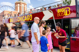 Chicago: Wycieczka autobusowa hop-on hop-off Sightseeing Tour by Open-top Bus