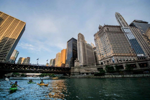 Guided Sunset Kayak Tour on the River