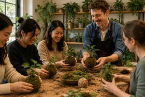 Kokedama Moss Ball Workshop