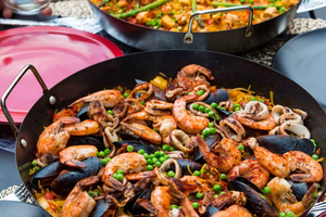 Paella and Fideua Cooking Class with Chef Carla