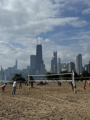 Lincoln Park North Avenue Beach South Volleyball Courts