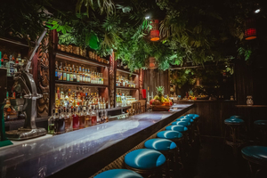 The Bamboo Room at Three Dots and a Dash