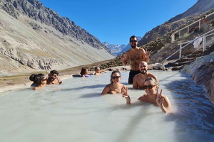 Adventure in the Andes, Cajón del Maipo Tour + Termas Colinas