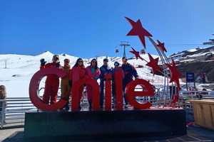 From Santiago: Valle Nevado, Full-Day Skiing + Clothing + Gear