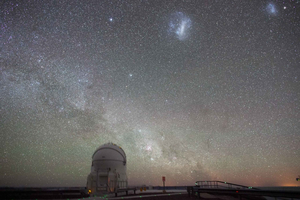 Observation de la Voie lactée à l'observatoire de Pangue