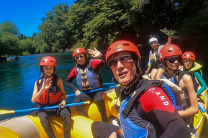 Pucón: Family Rafting on the Liucura River for All Ages