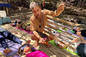 San Pedro de Atacama: Gong Bath in a Forest in the Heart of the Oasis