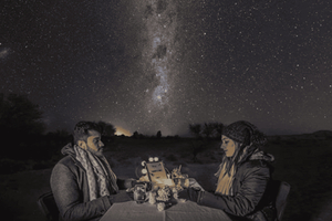 San Pedro de Atacama: Ataama: Yksityinen illallinen tähtien alla
