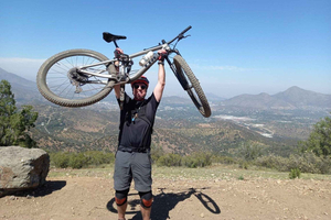 Santiago: Guided Bike Tour with Hotel Pickup