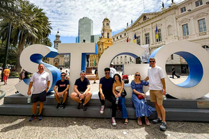 Santiago: La Moneda, Plaza de Armas e centro histórico
