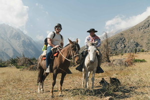 Santiago: Private Andes Horseback Ride & Chilean BBQ
