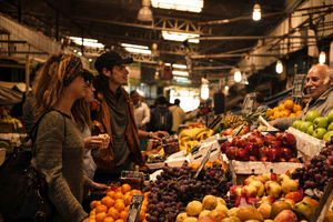 Santiago: Private Market Food Tour with Local Vendors