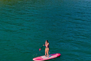 Talca: SUP-retki Colbún-järvellä