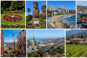Valparaiso & Viña del Mar Sightseeing Tour with Hotel Pickup from Santiago