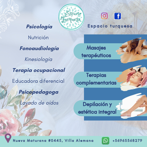 Espacio Turquesa - salud integral, masajes y terapias