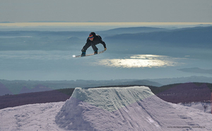 Snowboarden op vulkanen