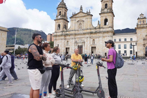 Bogota: Cultural Tour on Electric Scooter (La Candelaria)