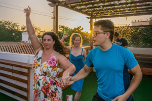 Cartagena: Tanzkurs auf einer geheimen Dachterrasse in Getsemaní