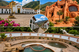 ✨ De Bogotá: Villa de Leyva, Casa Terracota e Termas