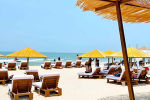 From Cartagena: Ancestral Beachclub Day Trip in Tierra Bomba