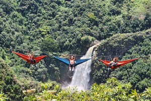 Fra Medellín: Drømmehengekøyer, Zipline og fossedagstur