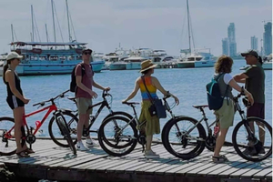 Fun Bike Ride with Lunch at Anthony Bourdain Favorite Spot